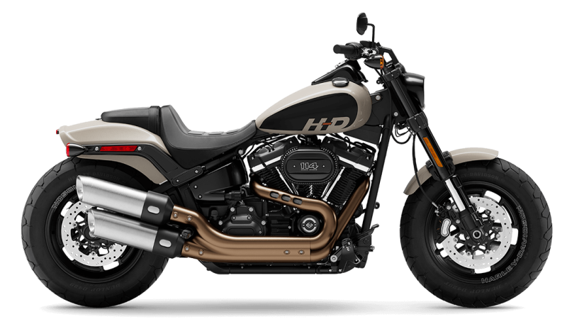 2022 Harley-Davidson® Fat Bob® 114 White Sand Pearl
