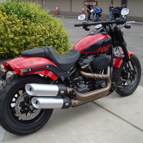 2023 Harley-Davidson<sup>®</sup> Fat Bob<sup>®</sup> 114 Redline Red - Black Finish thumb 0