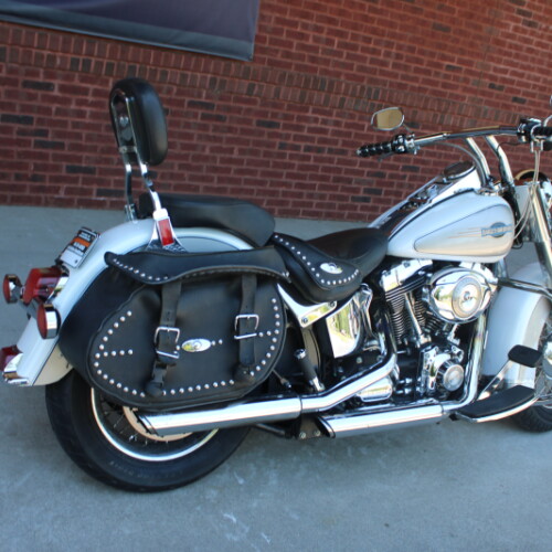 2008 Harley-Davidson® Heritage Softail® Classic Two-Tone White Gold Pearl/Pewter Pearl thumb 2