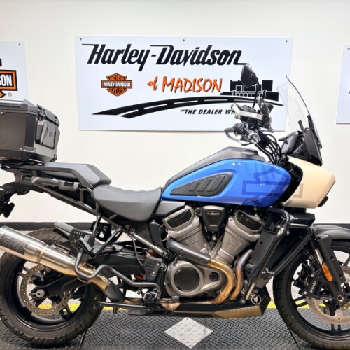 2022 RA1250S HD Pan America Special Fastback Blue/White Sand Pearl thumb 2