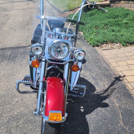 2007 Harley-Davidson® Heritage Softail® Classic RED/ BLACK PEARL thumb 0