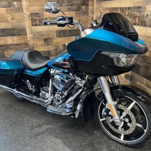 2026 Harley-Davidson® Road Glide® Teal Thunder / Vivid Black Chrome Trim FLTRX thumb 2