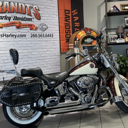 2000 Harley-Davidson® Heritage Softail® Classic white/broen thumb 2