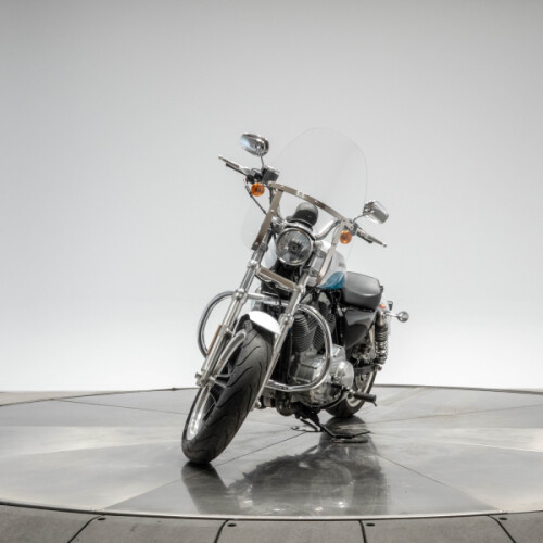 2016 HARLEY-DAVIDSON XL883L Superlow in Crushed Iced Pearl/Frosted Teal Pearl thumb 0