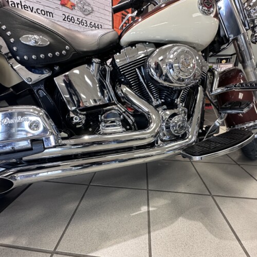 2000 Harley-Davidson® Heritage Softail® Classic white/broen thumb 1