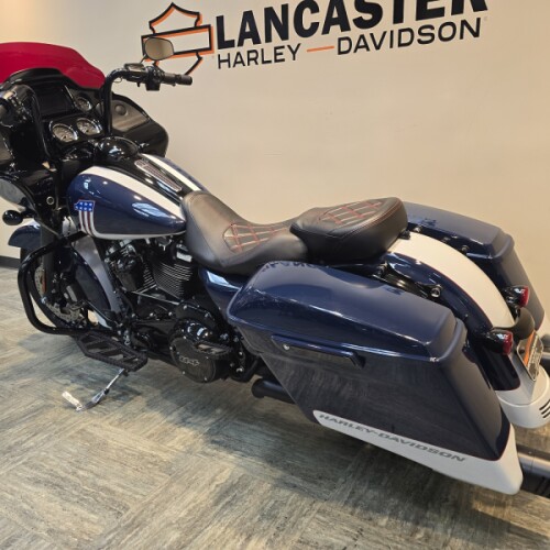 2020 Harley-Davidson® Road Glide® Special Billiard Blue/Stone Washed White FLTRXS thumb 0