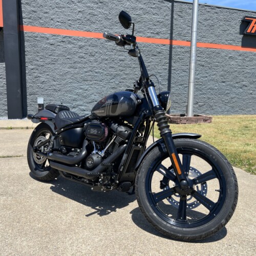 2022 Harley-Davidson® Street Bob® 114 Gauntlet Gray Metallic thumb 3