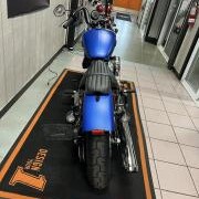 2026 Harley-Davidson® Street Bob® Aurora Blue Denim Chrome Laced Wheels thumb 1