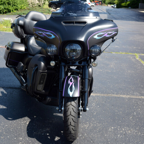 2021 Harley-Davidson® Ultra Limited River Rock Gray Denim/Black Denim - Black Finish thumb 3