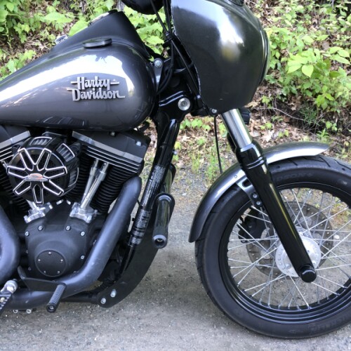 2014 Harley-Davidson® Street Bob® Charcoal Pearl thumb 3