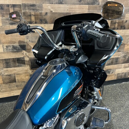 2026 Harley-Davidson® Road Glide® Teal Thunder / Vivid Black Chrome Trim FLTRX thumb 0