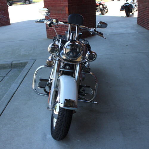 2008 Harley-Davidson® Heritage Softail® Classic Two-Tone White Gold Pearl/Pewter Pearl thumb 0