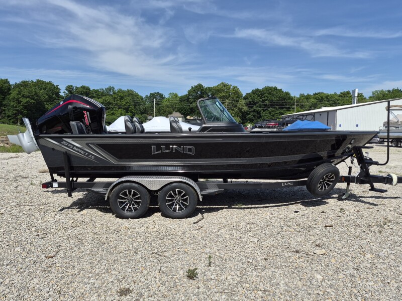 LOADED 2026 Lund 2075 Impact XS Sport~225Hp PROXS Motor + Tandem Axle Trailer 