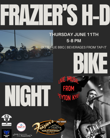 Frazier's H-D June Bike Night