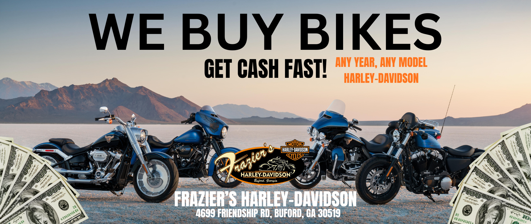 We want your bike 