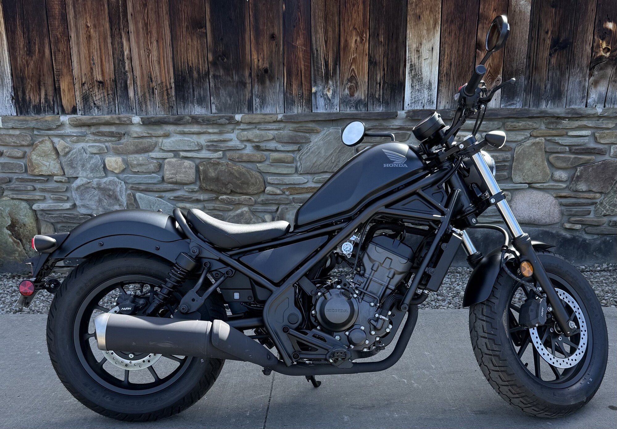 2025 Honda Rebel® 300 Matte Black Metallic