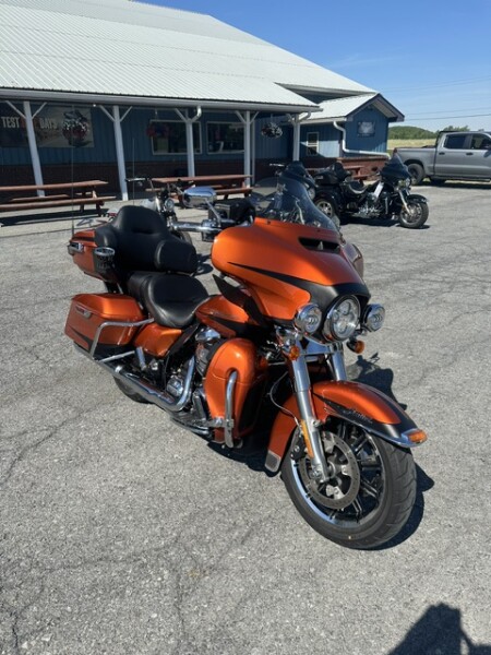 2019 Harley-Davidson® Ultra Limited Scorched Orange/Black Denim