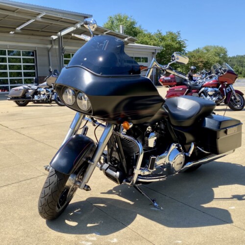 2012 HD FLTRX103 BLACK DENIM W/ PINSTRIPE thumb 3