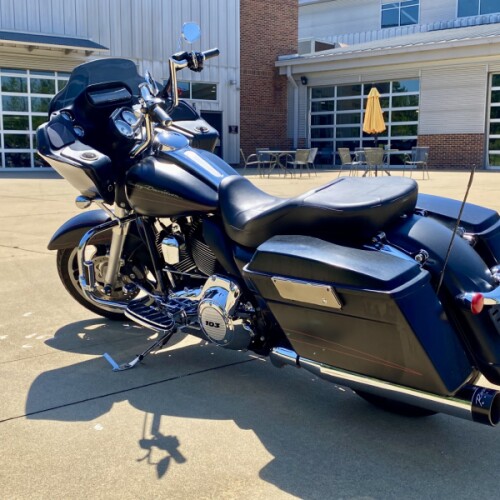 2012 HD FLTRX103 BLACK DENIM W/ PINSTRIPE thumb 2