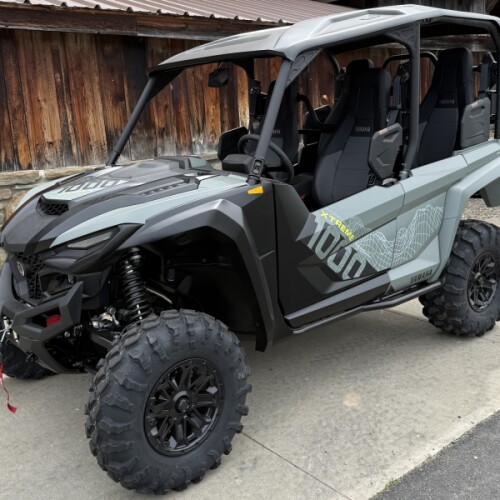 2026 Yamaha Wolverine RMAX4 1000 XT-R Moss Grey / Tactical Black thumb 2