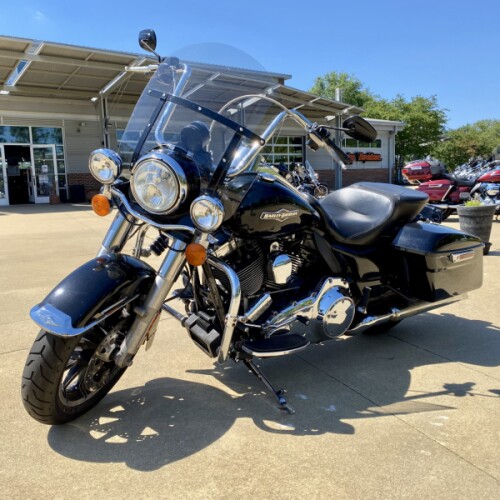 2014 Police Road King Exclusive - Vivid Black - Peace Officer thumb 3