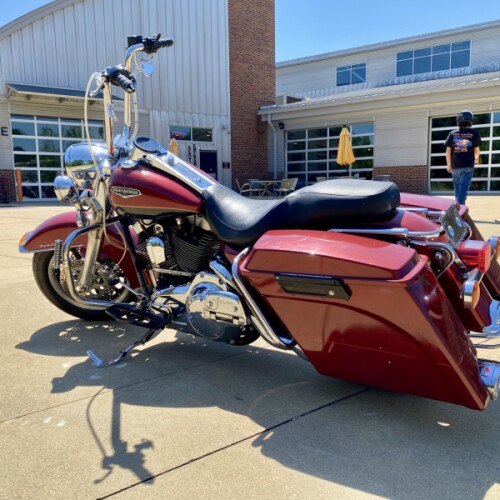 2007 Harley-Davidson Road King Classic RED/BLK PRL W/PINSTRIPE thumb 2