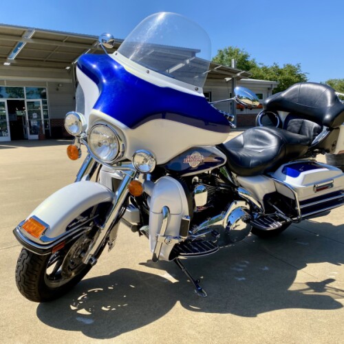 2007 Harley-Davidson Electra Glide Ultra Classic White Gold Pearl & Deep Cobalt Pearl thumb 3