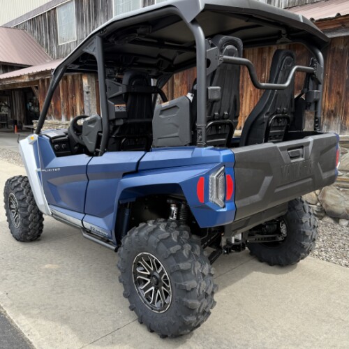 2026 Yamaha Wolverine RMAX4 1000 Limited Backcountry Blue / Silver Metallic thumb 0