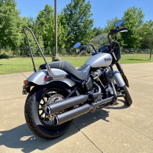 2020 Harley-Davidson Street Bob Barracuda Silver Denim thumb 1