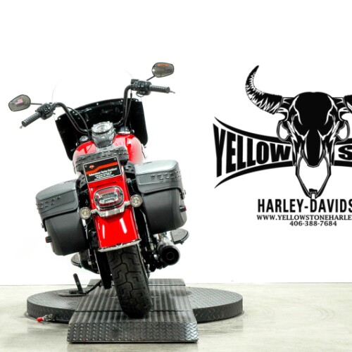 2026 Harley-Davidson® Heritage Classic Brilliant Red Black Laced Wheels thumb 2
