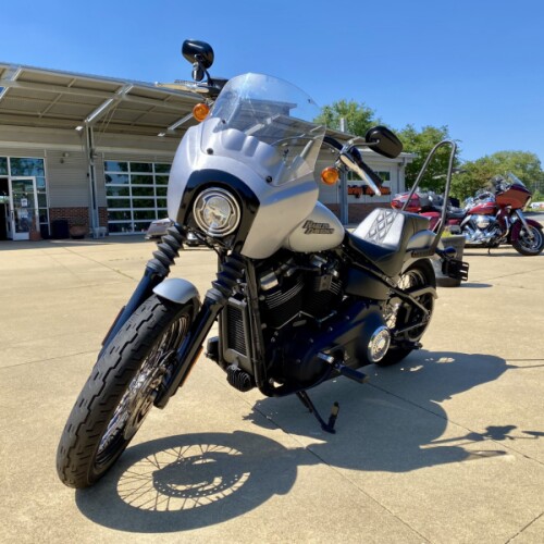 2020 Harley-Davidson Street Bob Barracuda Silver Denim thumb 3