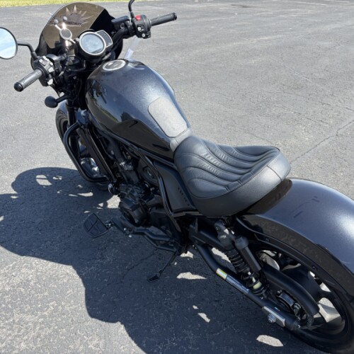 2022 Honda Rebel 1100 DCT Metallic Black thumb 1