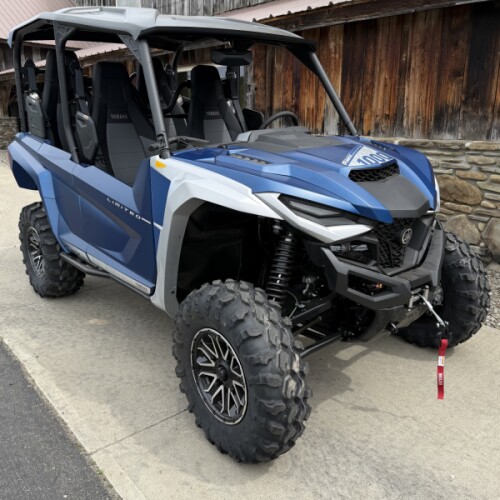 2026 Yamaha Wolverine RMAX4 1000 Limited Backcountry Blue / Silver Metallic thumb 1