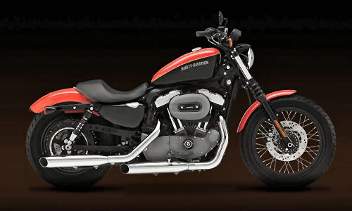 Harley-Davidson® 1200 Nightster® 2008 XL 1200N U123-08 Mirage Orange Pearl & Vivid Black