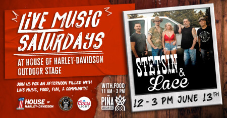 Stetsin & Lace - Live Music Saturday
