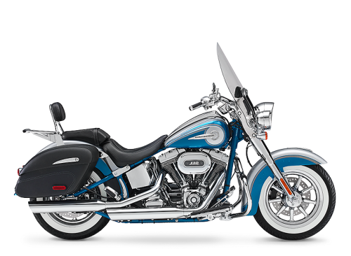 2015 Harley-Davidson® Softail® Deluxe Two-Tone Mysterious Red Sunglo/Blackened Cayenne Sunglo