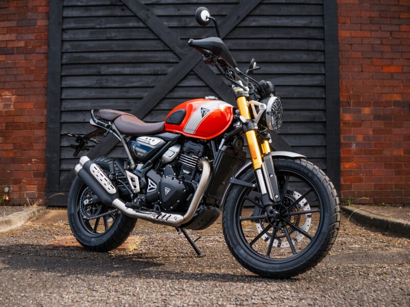 2025 Triumph Scrambler 400 X