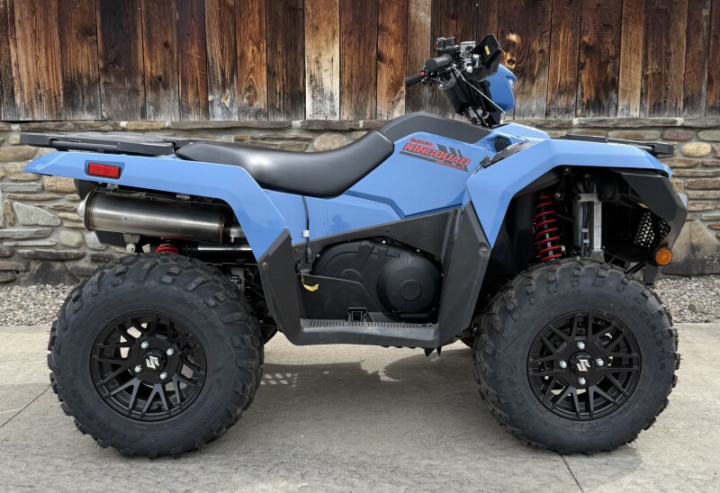 2025 Suzuki KingQuad 500AXi Power Steering SE Armored Blue Grey