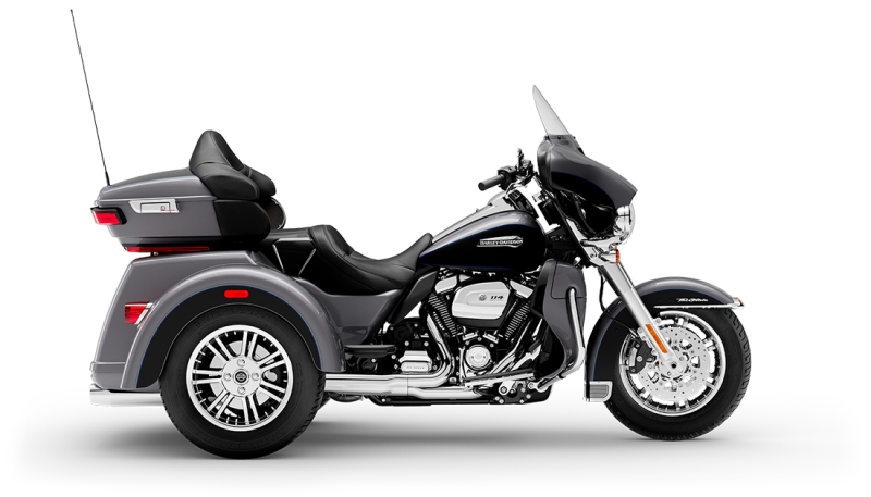 2021 Harley-Davidson® Tri Glide® Ultra Gauntlet Gray Metallic/Vivid Black