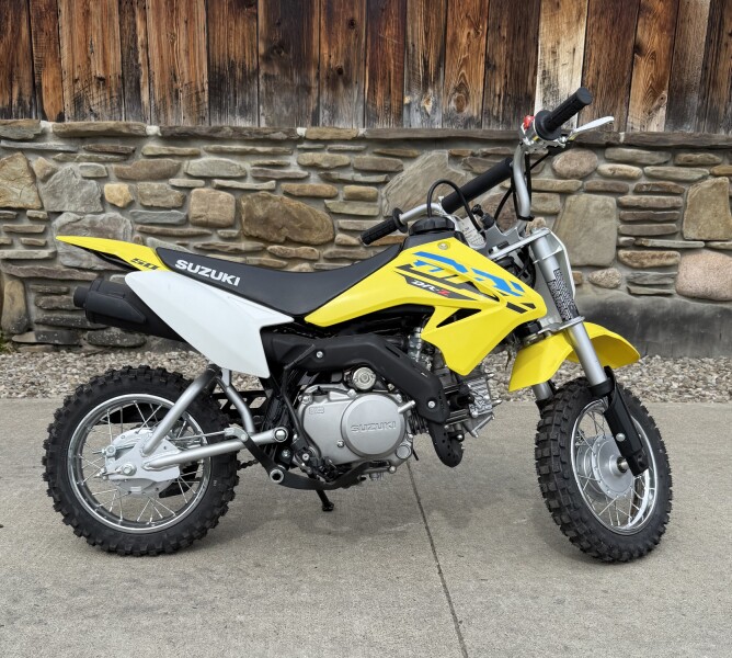 2025 Suzuki DR-Z50 Champion Yellow No. 2
