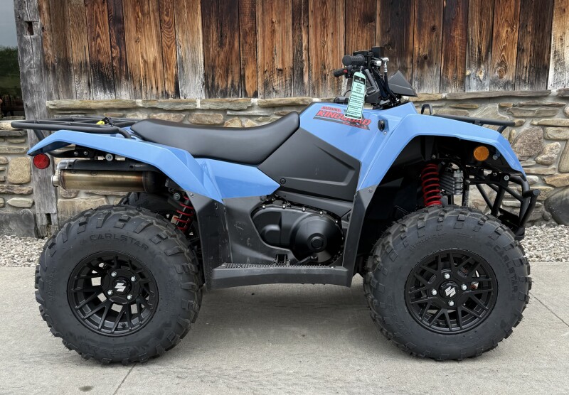 2025 Suzuki KingQuad 400ASi SE Armored Blue Grey