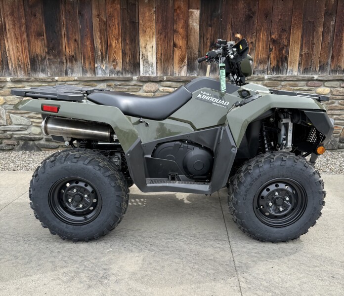 2025 Suzuki KingQuad 500AXi Power Steering Terra Green