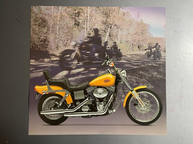Harley-Davidson® Wide Glide® 2000 FXDWG U592-00 Chrome Yellow