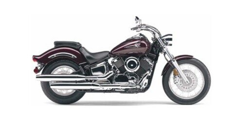 2007 Yamaha V Star 1100 Silverado Black Cherry