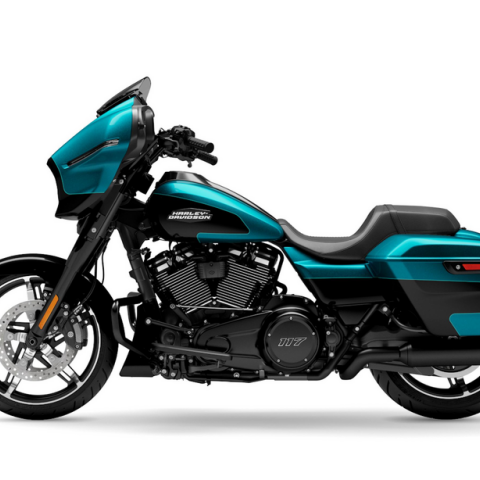 2026 Harley-Davidson® Street Glide® Teal Thunder / Vivid Black Black Trim thumb 1