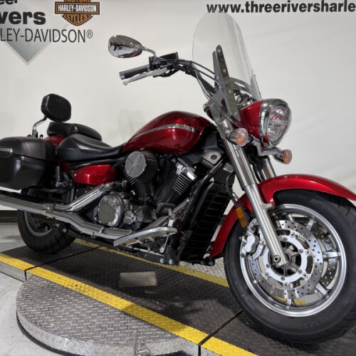 2009 Yamaha V Star 1300 Red thumb 2
