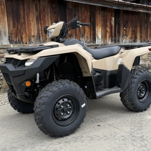 2025 Suzuki KingQuad 500AXi Power Steering Desert Beige thumb 2