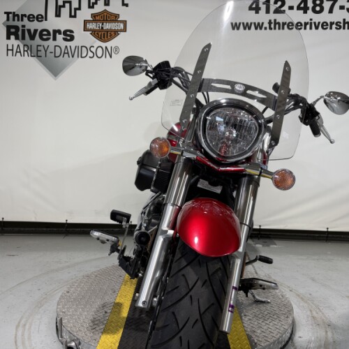 2009 Yamaha V Star 1300 Red thumb 1