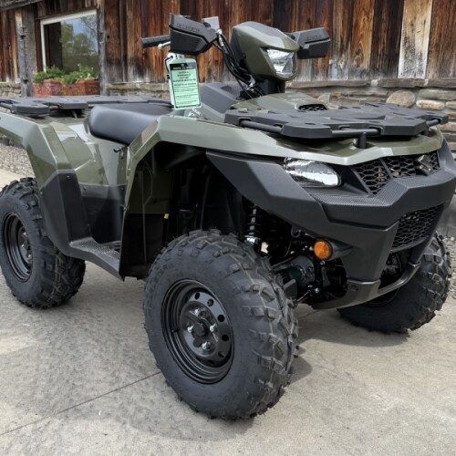 2025 Suzuki KingQuad 500AXi Power Steering Terra Green thumb 1
