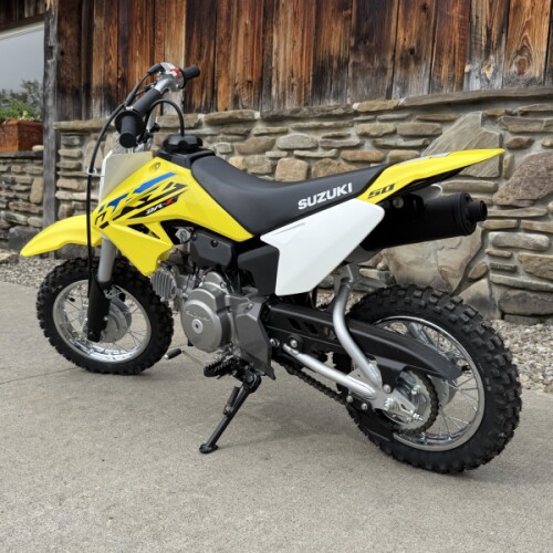 2025 Suzuki DR-Z50 Champion Yellow No. 2 thumb 0